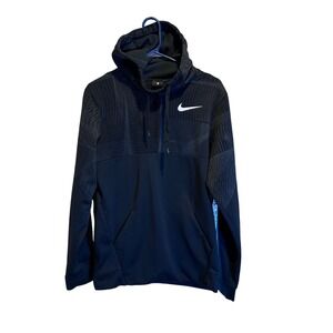 Nike Dri-FIT Pullover Hoodie‎ Men's Small Black Activewear Workout Sweatshirt
